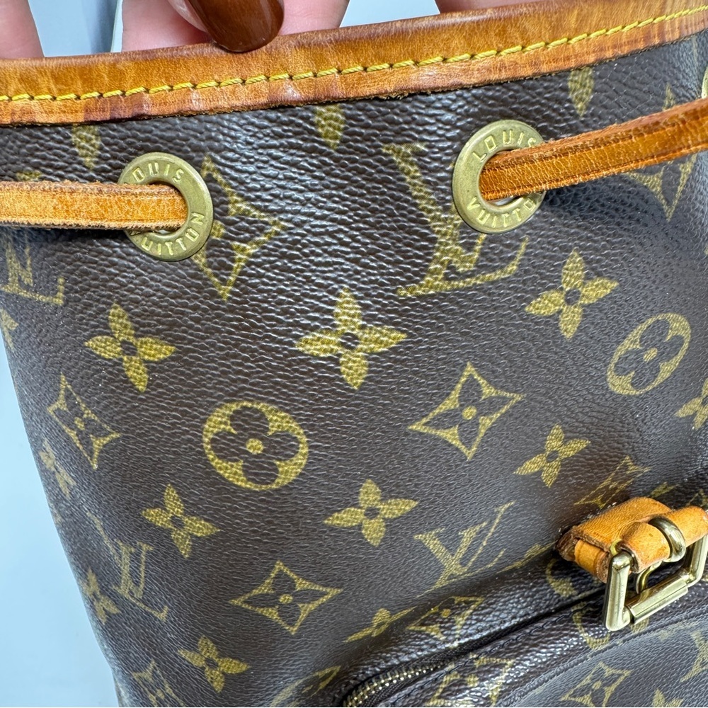 Louis Vuitton Monogram Canvas Montsouris Backpack MM Brown - Picture 13 of 16
